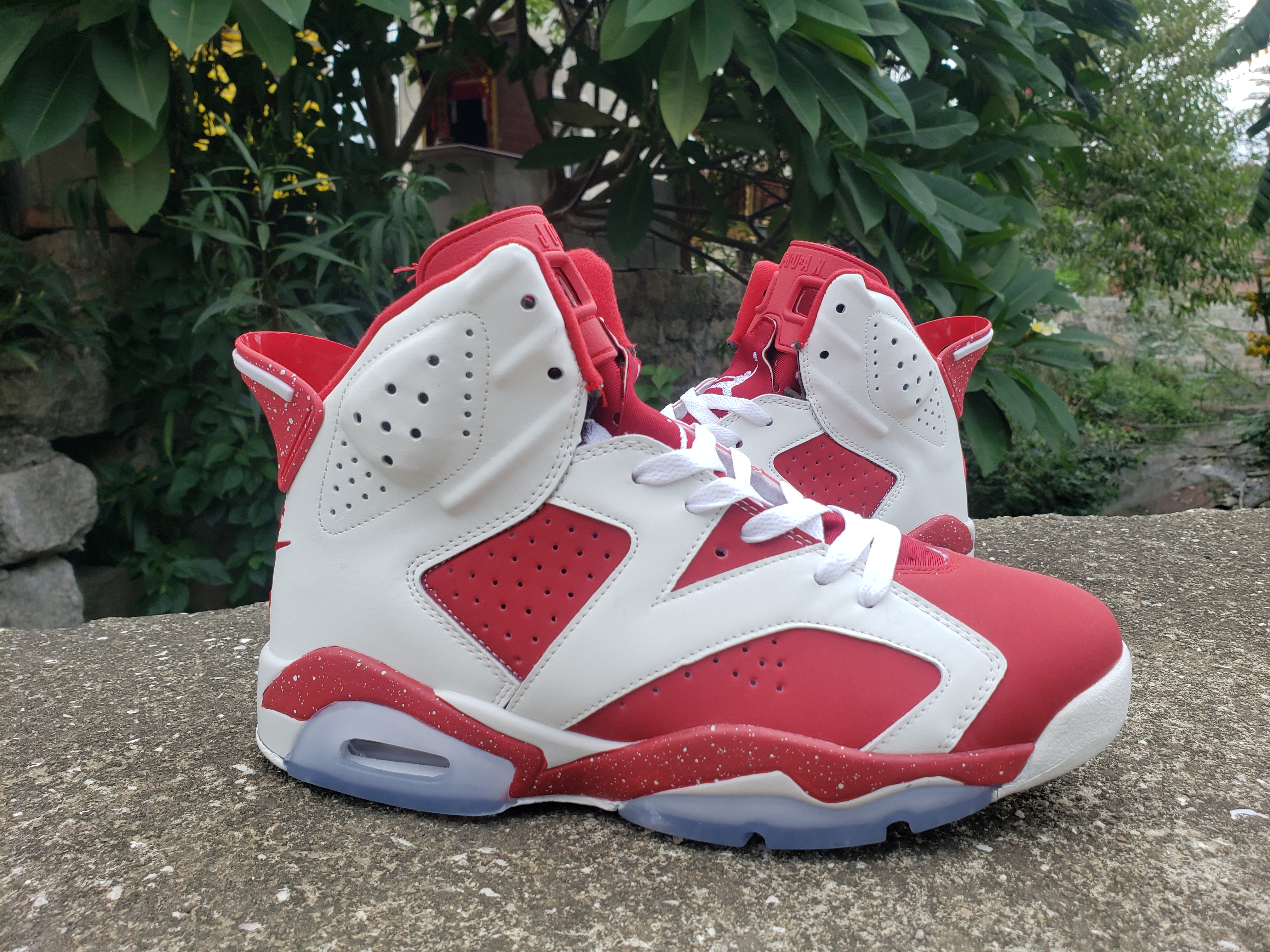 New 2021 Air Jordan 6 Retro Carmine Red Shoes